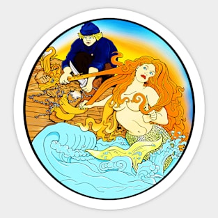 The Mermaid at the Dam Sticker